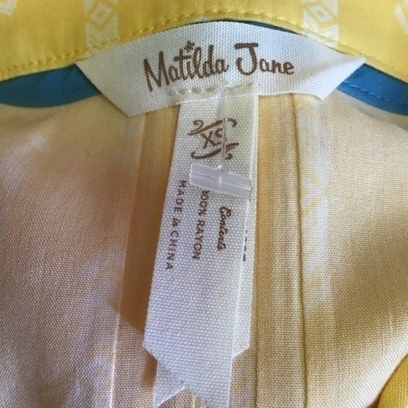 Matilda Jane bright yellow tunic - Picture 3 of 8